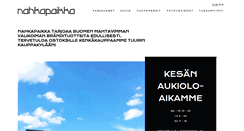 Desktop Screenshot of nahkapaikka.fi